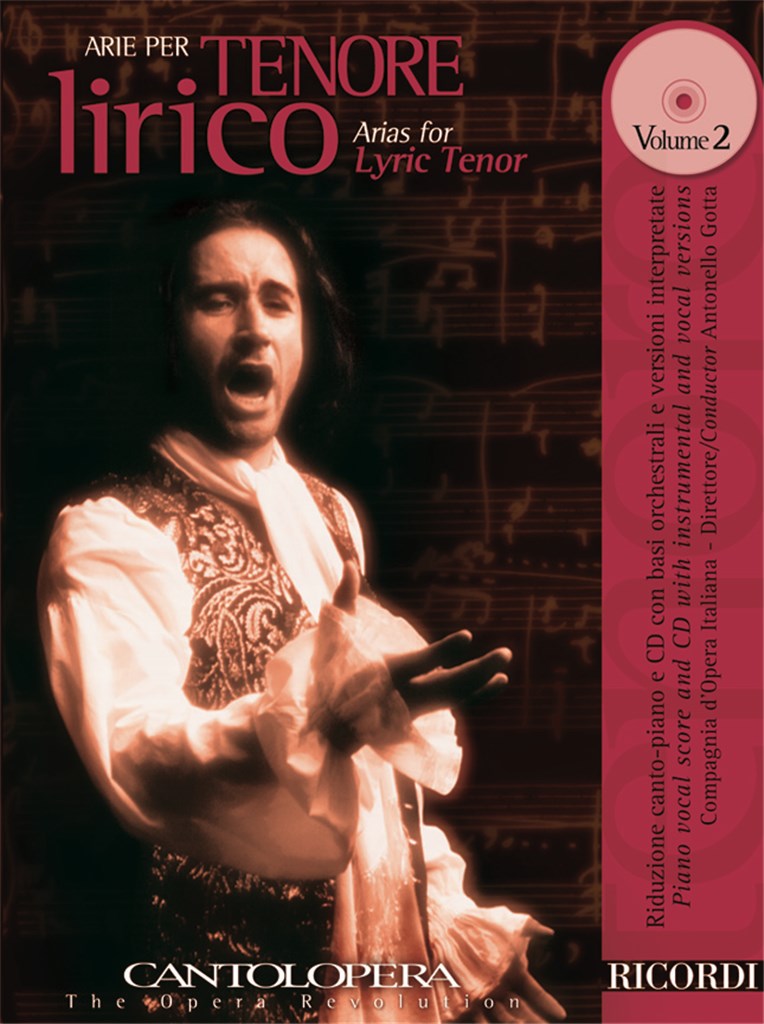 Cantolopera: Arie Per Tenore Lirico Vol. 2